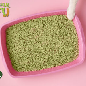NutraPet Tofu Clumping Cat Litter Green Tea Sticks - 7 Liters