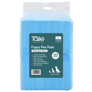 Puppy Pee Pads Premium Ultra Blue, 20/pk, 60 x 90 cm