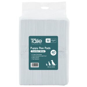 Puppy Pee Pads Comfort White, 40/pk, 60 x 60 cm