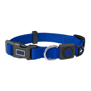 DOCO Signature Nylon Collar - 1.0 x 21-30cm [Color - Blue, Size - XS]