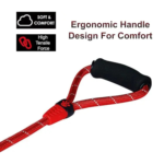 DOCO® 20" Rope Leash With ErgoCurve™ Foam Handle Ver.2 Large -Ø13mm x 50cm-Blue - Image 3