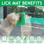 DOCO® Licking Mats for Dogs and Cats 20cm x 20cm(O/S) Carambola - Image 7