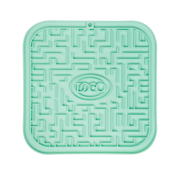 DOCO® Licking Mats for Dogs and Cats 20cm x 20cm(O/S) Maldives DOCO® Licking Mats for Dogs and Cats 20cm x 20cm(O/S) Maldives - Image 1