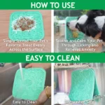 DOCO® Licking Mats for Dogs and Cats 20cm x 20cm(O/S) Maldives - Image 2