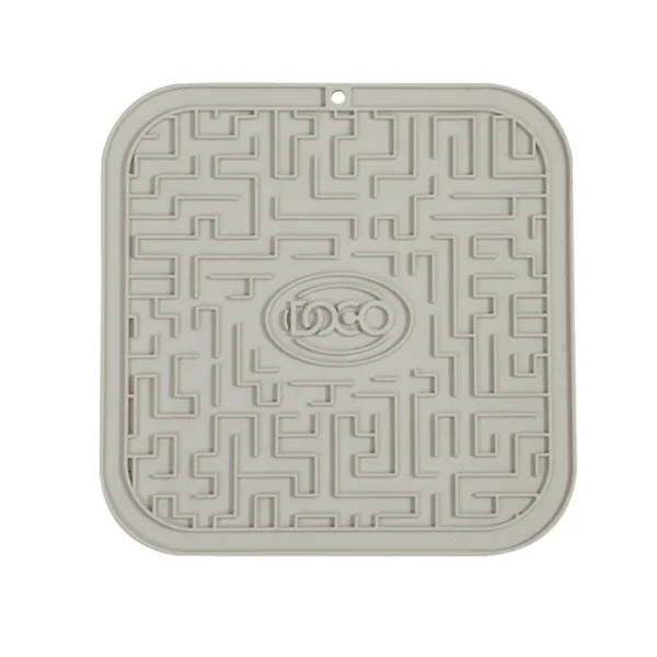 DOCO® Licking Mats for Dogs and Cats 20cm x 20cm(O/S) Warm Grey