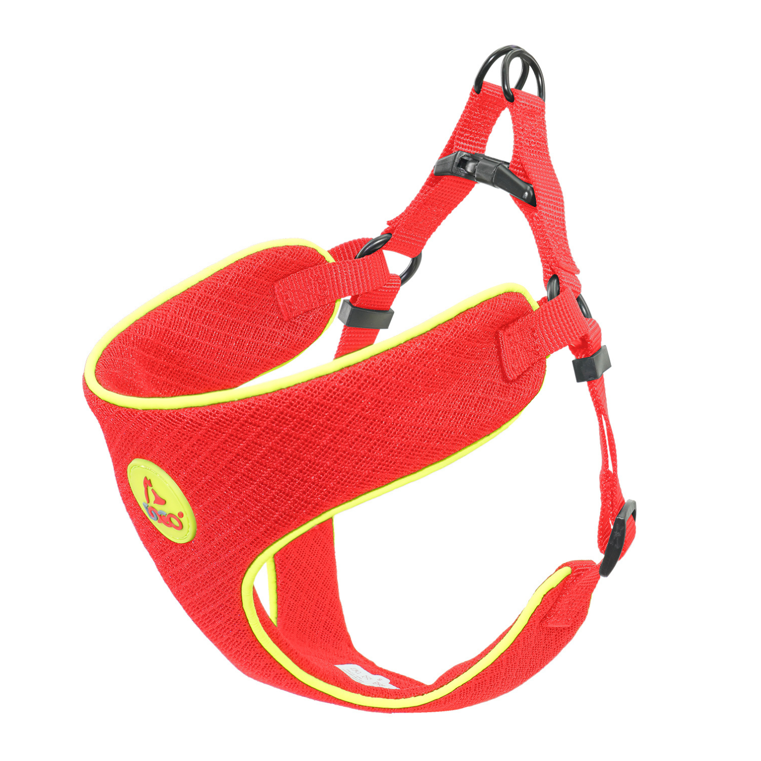 DOCO® Reflective Chest Plate Mesh Free- Walking Harness X.Small-44 x 40-44cm-Red DOCO® Reflective Chest Plate Mesh Free- Walking Harness X.Small-44 x 40-44cm-Red - Image 1