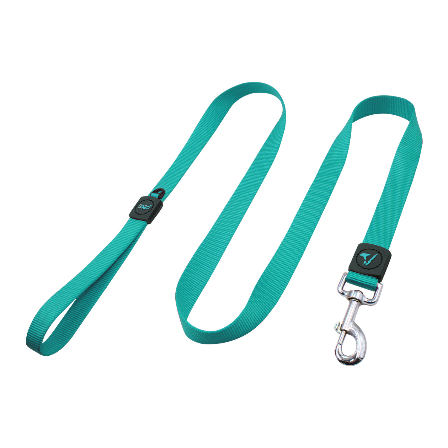 DOCO® Signature Nylon Leash - 4ft-2.0 x 120cm (M)-Turquoise DOCO® Signature Nylon Leash - 4ft-2.0 x 120cm (M)-Turquoise - Image 1
