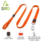 DOCO® Signature Nylon Leash - 6ft-2.5 x 180cm (L)-Turquoise - Image 2