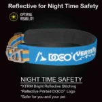DOCO® VERTEX Reflective Ultralight Mesh Collar For Dogs-2.0 x 45-55cm-Rain Forest - Image 3
