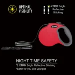 Doco® Adventure Retractable Leash 5 Meter/16'
Up To 50Kg[Color - Black, Size - L] - Image 4