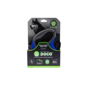 Doco® Adventure Retractable Leash 5 Meter/16'
Up To 50Kg[Color - Blue, Size - L]