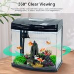 Karis Glass Aquarium BL-310A – 30x21x30.5cm, White - Image 2