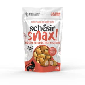 Schesir Snax! Crunchy & Creamy Cat Snack 60g-Salmon