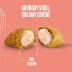 Schesir Snax! Crunchy & Creamy Cat Snack 60g-Salmon - Image 4
