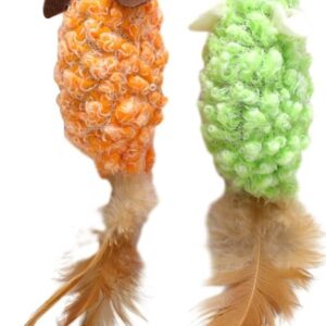 Wild Catz Sheepy Mice Cat Toy - 13cm (Pack of 2)