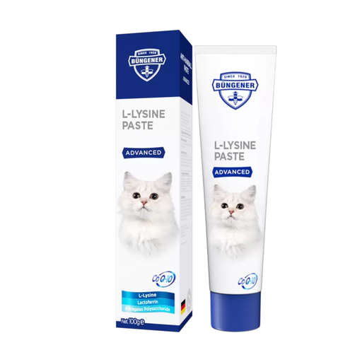 home-29.png Bungener Advanced L-Lysine Paste For Cats-100g - Image 1