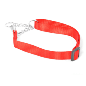 Duvo+ Nylon Semi Choke Collar 35-55cm/20mm Red