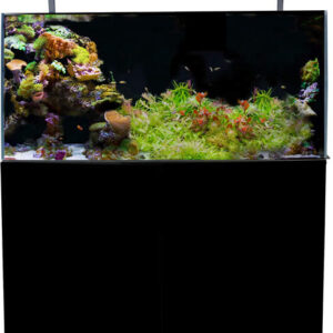Aqua One MiniReef 180 Marine Set 180L 90L X 45d/80cm H BLACK -AQUARIUM + CABINET