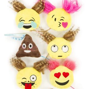 SmartyKatÂ® Mouse Moodsâ„¢ - combination of Heart Eyes Wink Tongue Eye Roll Laugh Tears Poop Kiss
