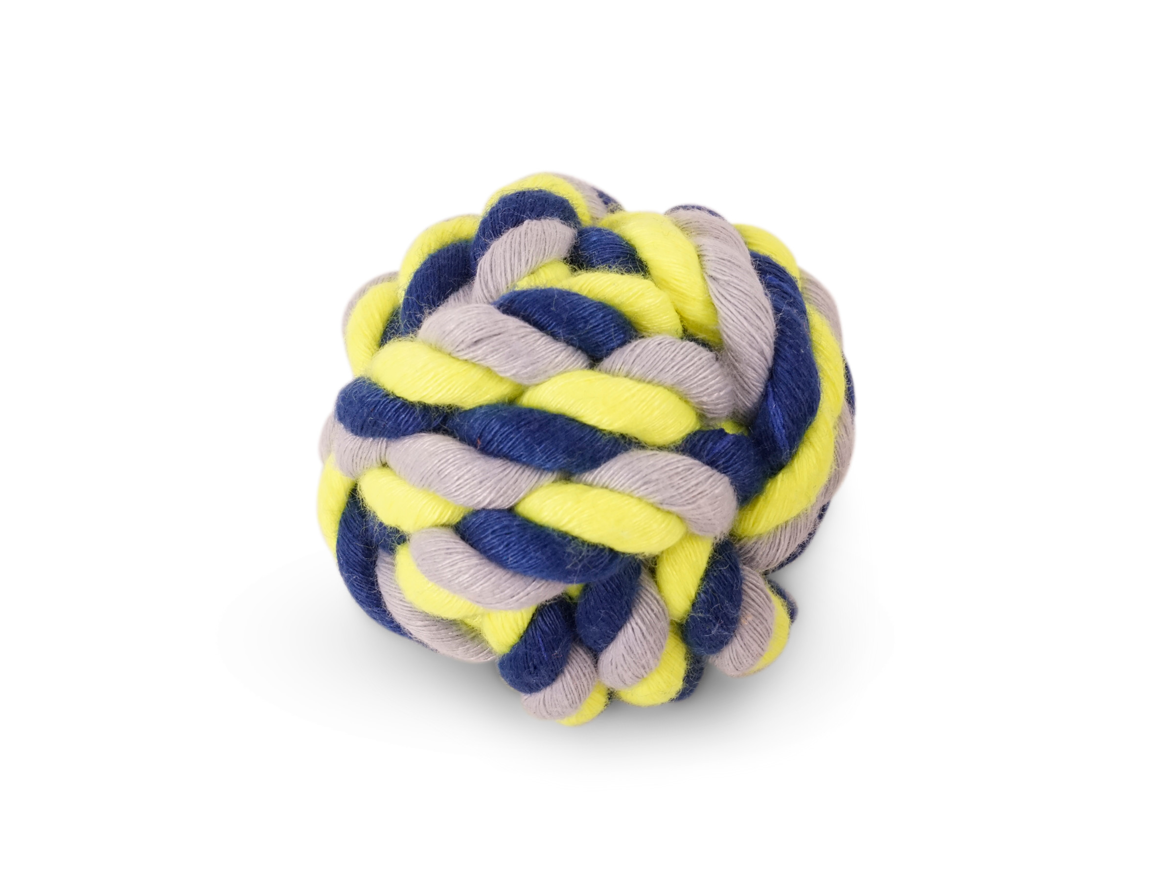 main-141.jpg Vadigran Cotton ball blue-yellow 120g Ø8cm - Image 1