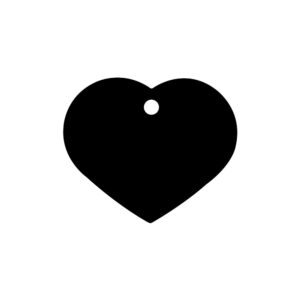 Imarc HEART SMALL BLACK