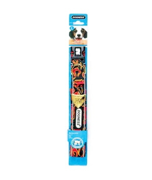 main-159.jpg Dogness Reflective Neoprene Blaze Collar S - Image 1