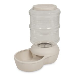 PETMATE ASPEN PET LEBISTRO FEEDER 5 LB BLEACHED LINEN