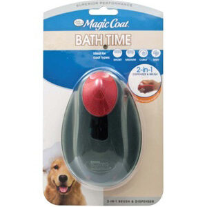 Four Paws Magic Coat Shampoo 2 - IN- 1 Brush Dispenser