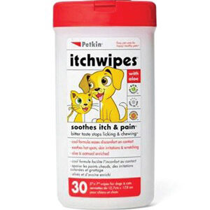 Petkin Itch Wipes 30ct