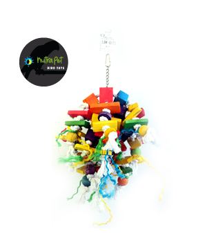 main-191.jpg Nutrapet Hanging Bird Toy LBW-0171 - Image 1