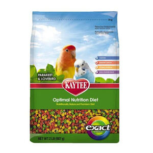 Kaytee Exact Parakeet Lovebird Rainbow 2lb (900gms)
