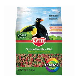 Kaytee Exact Mynah Toucan Rainbow 2.5lb (1.13kgs)