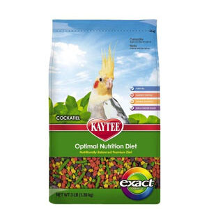 Kaytee Exact Cockatiel Rainbow 3lb (1.36kgs)