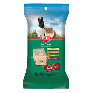Kaytee Box O Hay Variety Pack-Marigold Mango Cranberries