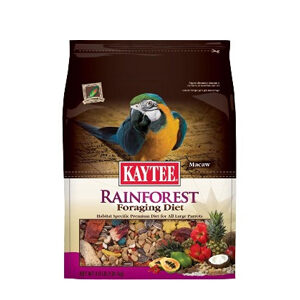 Kaytee Foraging Rainforest Macaw Parrt 4Lb (1.18kgs)