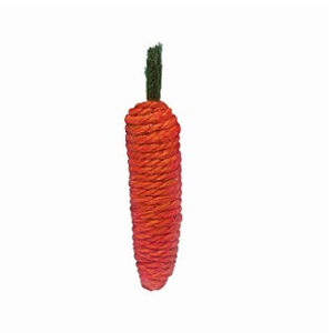 Kaytee Natural Woven Carrot Toss Toy 4 12mpk