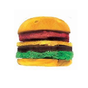 Kaytee Super Pet Combo Toy Crispy And Wood Hamburger