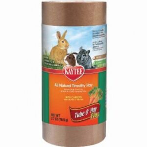 Kaytee Tube O Hay Plus Carrots Medium 4oz