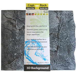 Aqua One CopiRock PU Background Joinable Basalt 60x48cm