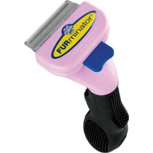 FURminator Short Hair Deshedding Tool for Small Cats-PACK OF 4 SAVE 10%
