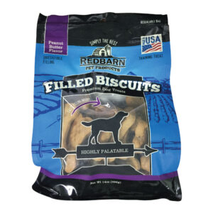 Red Barn Filled Biscuit Peanut Butter 14oz