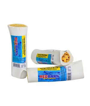 main-36.jpg Red Barn Large Filled Bone Cheese n' Bacon - Image 1