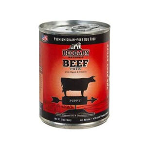 Red Barn Puppy Beef Pate Dog Food 13oz.