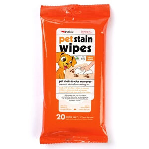 Petkin Pet Stain Wipes - 20ct
