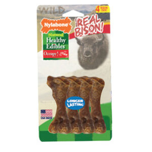 Nylabone Healthy Edibles Wild Bison Small 4 count