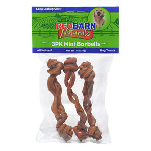 Red Barn Mini Bully Barbells 3pk (HC)