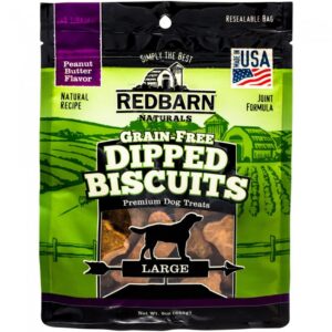 Red Barn Grain Free Dipped Biscuits Large Peanut Butter