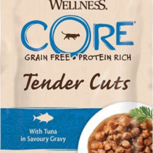 Wellness Core Tender Cuts Tuna In Savoury Gravy Adult Cat 85g
