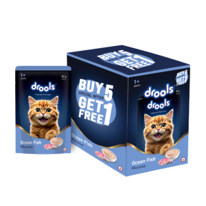 Drools Ocean Fish Mousse Cat 80gm(5+1)Pc