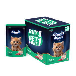 Drools Tuna Mousse Kitten 80gm (5+1) Pc